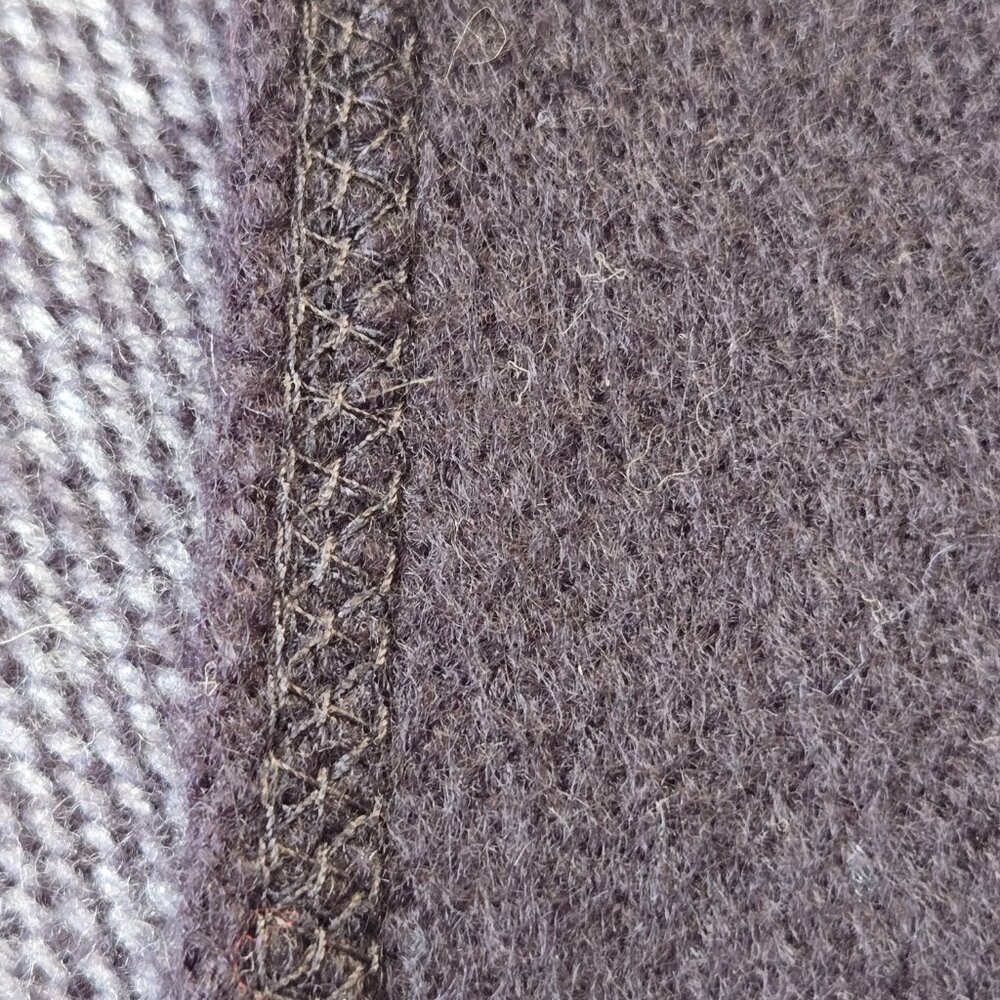 {{{THICK}}} Cashmere Woven Wrap From Florence Italy Luxury - Picture 6 of 16